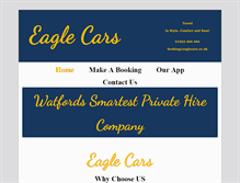 Tablet Screenshot of eaglecars.co.uk